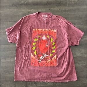 Urban Outfitters Graphic Short-Sleeve Shirt - Dusty Rose